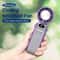 Rechargeable Handheld Fan Portable Foldable With Lanyard For Outdoor Cooling 0