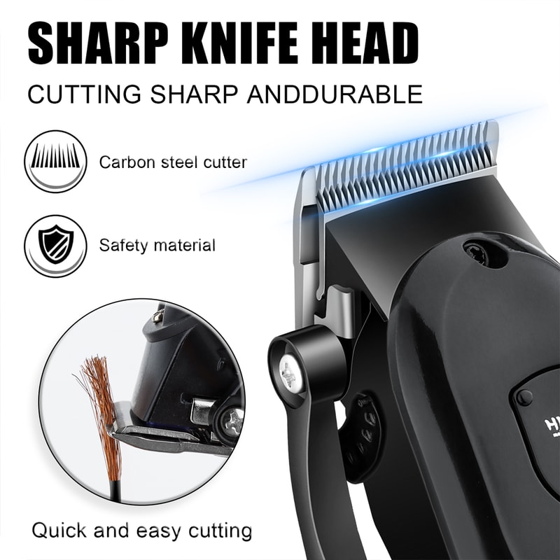 Professional Hair Clipper And Shaver For Men Barber Shop Trimmer For Precision Cuts 3