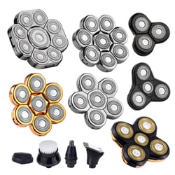 replaceable electric shaver head & nose trimmer floating razor cutter for beard and hair clipper