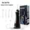 Portable Waterproof Dental Water Flosser with Cleaning Modes, Rechargeable and Teeth Whitening