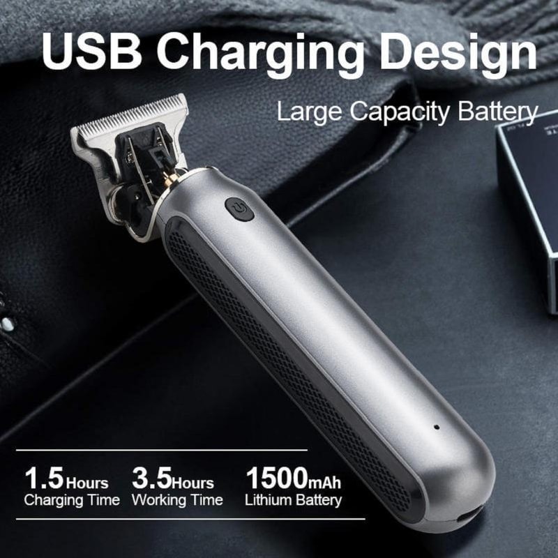 Powerful Cordless Hair Clipper For Men Rechargeable Beard And Hair Trimmer 4