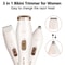 Portable Electric Shaver For Women Painless Bikini Trimmer Facial Razor For Smooth Skin 4