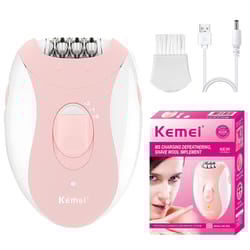 rechargeable women epilator smooth hair removal for face, body, bikini, and underarms