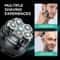 Replaceable 6D Magnetic Razor Head For Shaver Waterproof Stainless Steel Blade 4