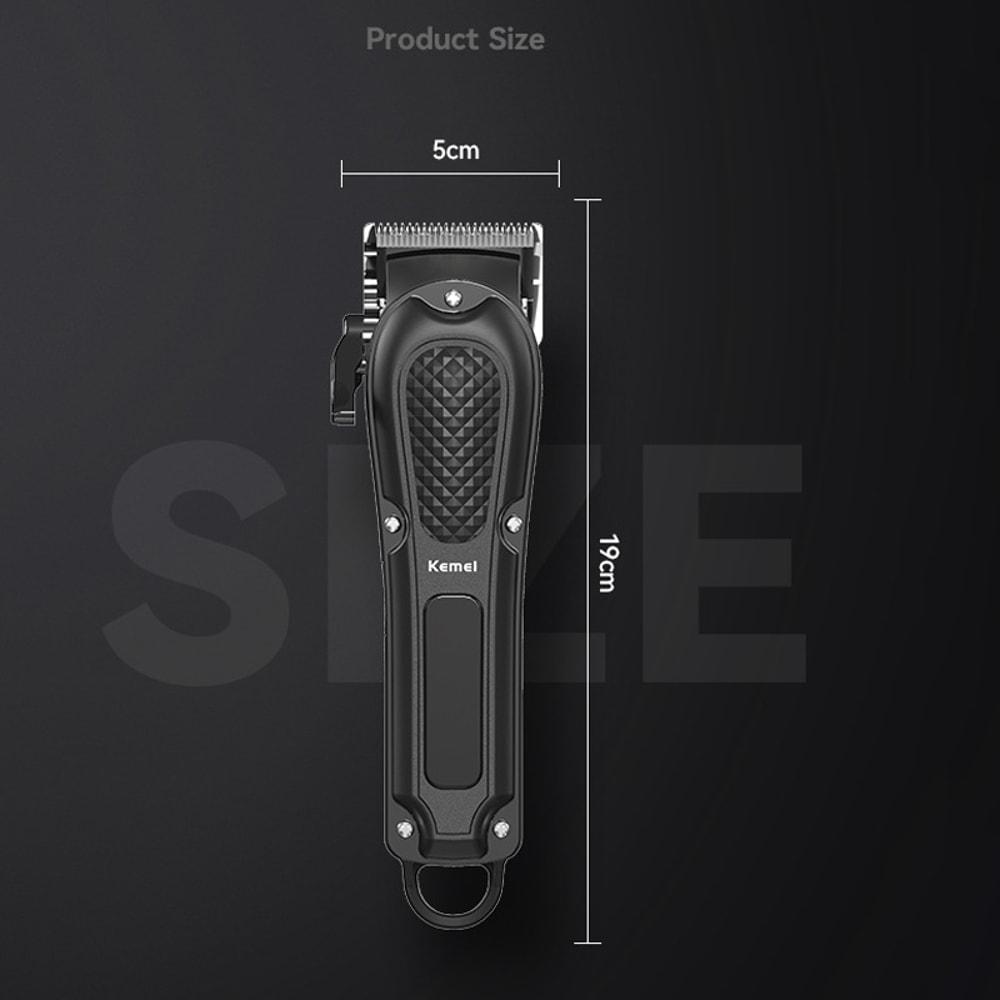 Rechargeable Hair Clipper For Men Cordless Beard Hair Trimmer With Adjustable Blades For A Precise 2