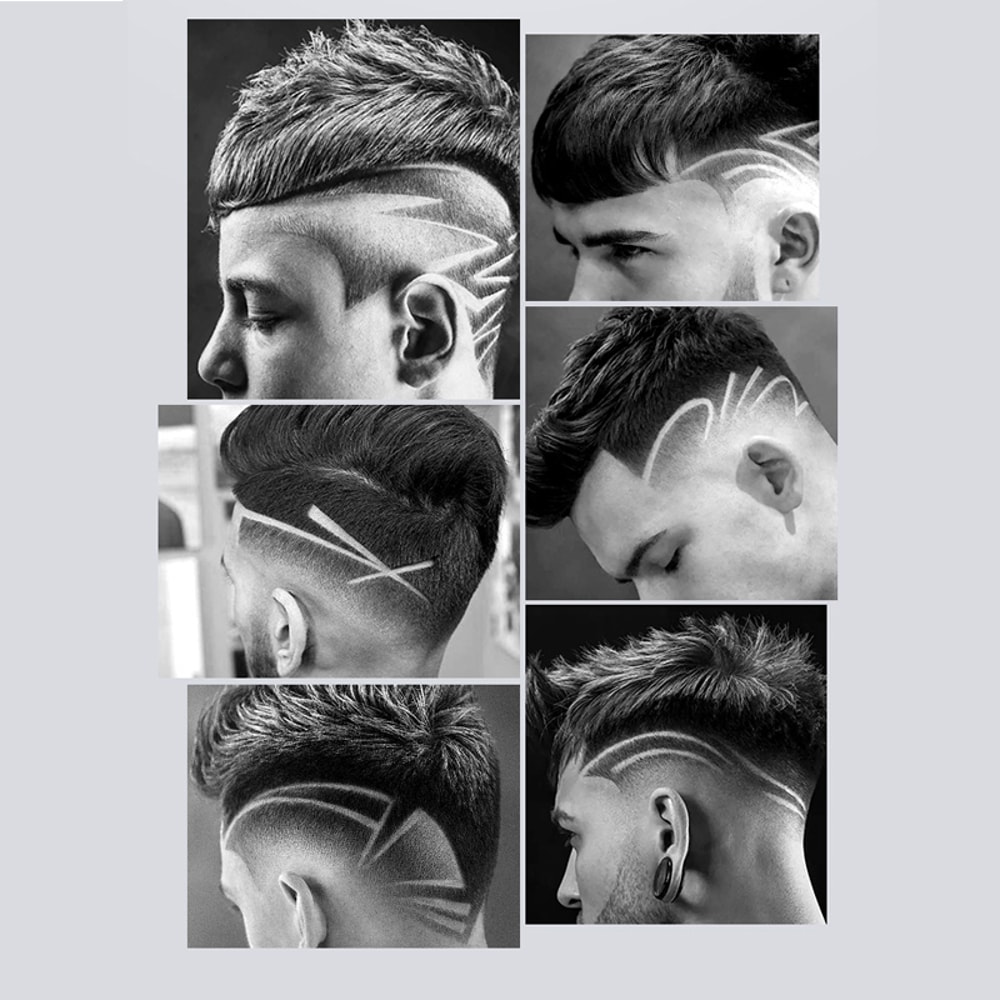 Rechargeable Hair Clipper For Men Cordless Beard Hair Trimmer With Adjustable Blades For A Precise 3