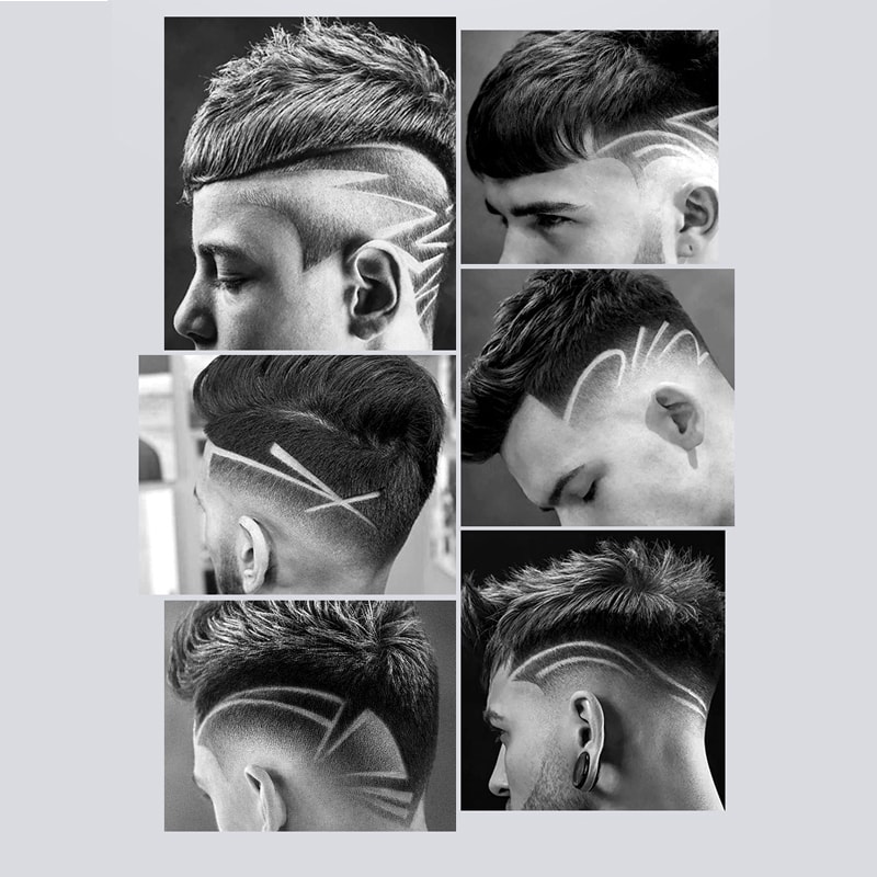 Rechargeable Hair Clipper For Men Cordless Beard Hair Trimmer With Adjustable Blades For A Precise 3