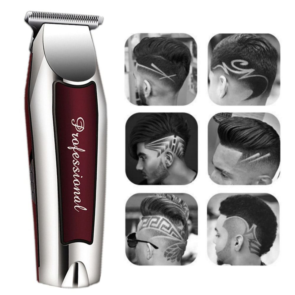 Rechargeable Cordless Hair Trimmer For Men Professional Beard Hair Clipper 1