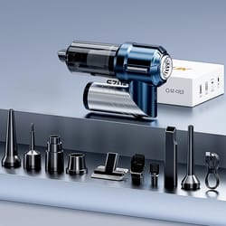 portable handheld car vacuum cleaner mini, foldable, wireless, strong suction for powerful cleaning