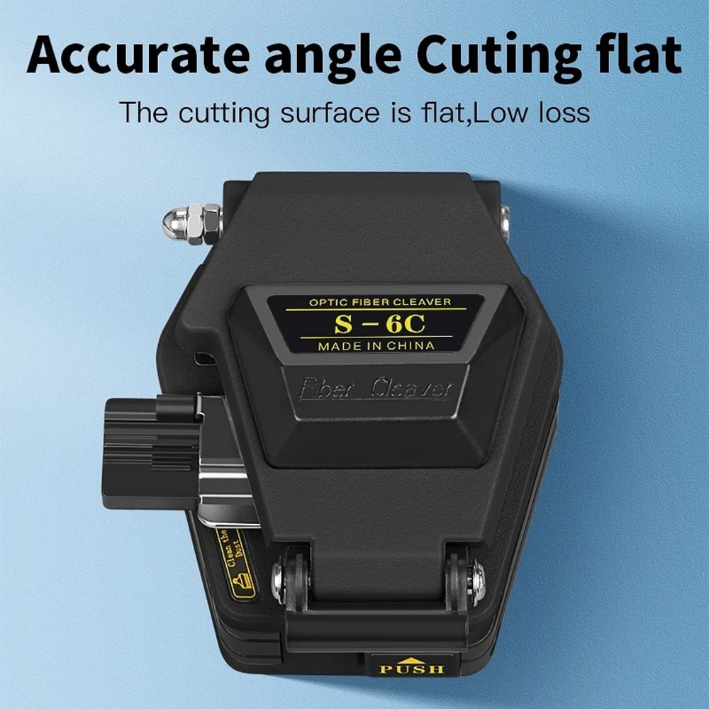 High Precision Fiber Optic Cable Cutter Optical Fiber Cleaver With Surface Blade For FTTH 3