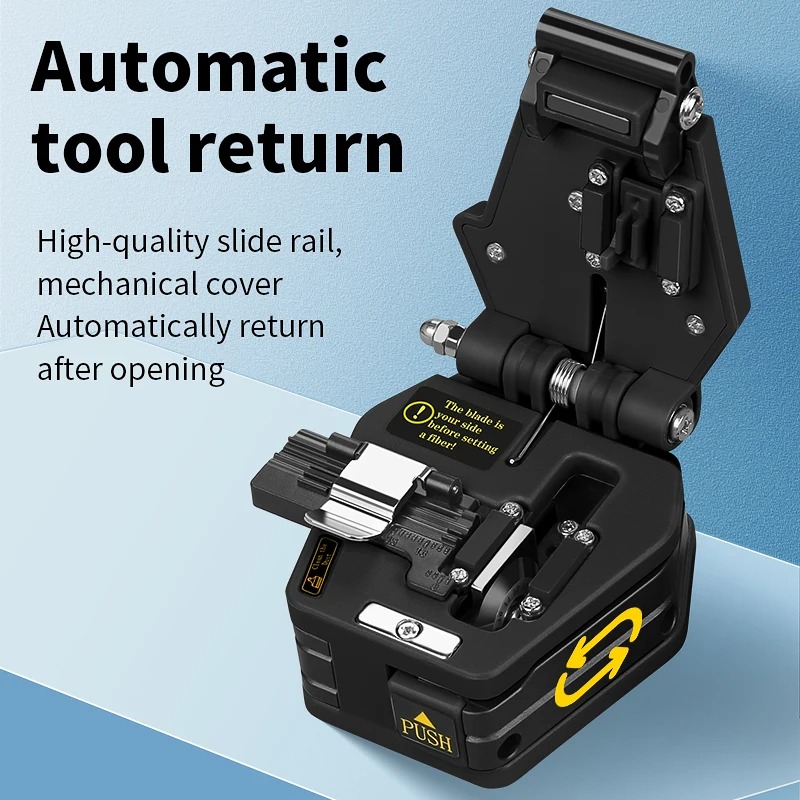 High Precision Fiber Optic Cable Cutter Optical Fiber Cleaver With Surface Blade For FTTH 4