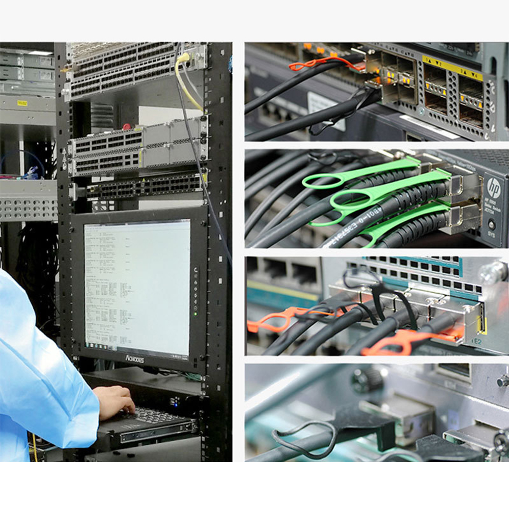 SFP DAC Cable Compatible With Cisco MikroTik Intel POE GBIC DAC Cable 2