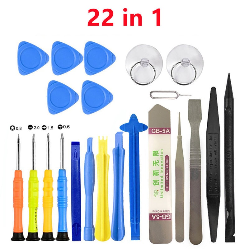 Mobile Phone Repair Tool Kit Spudger Pry And Screwdriver Set For Tablets And Computers 0