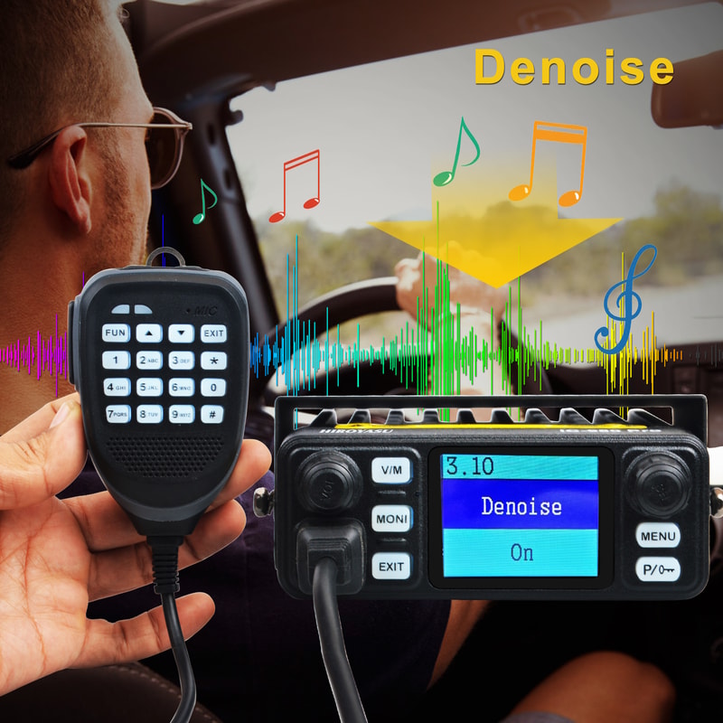 Pro Dual Band Walkie Talkie Compact VHF UHF Radio with Noise Reduction, Scrambler, and Dual Watch Feature