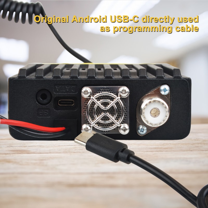 Pro Dual Band Walkie Talkie Compact VHF UHF Radio with Noise Reduction, Scrambler, and Dual Watch Feature