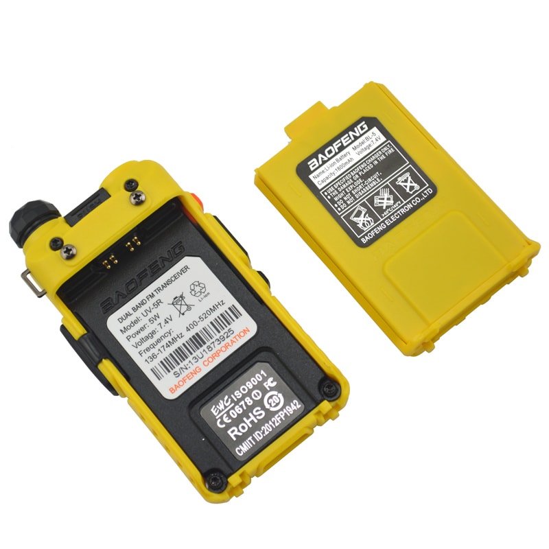 Dual Band VHFUHF Walkie Talkie Portable Handheld Radio For Clear Communication 3