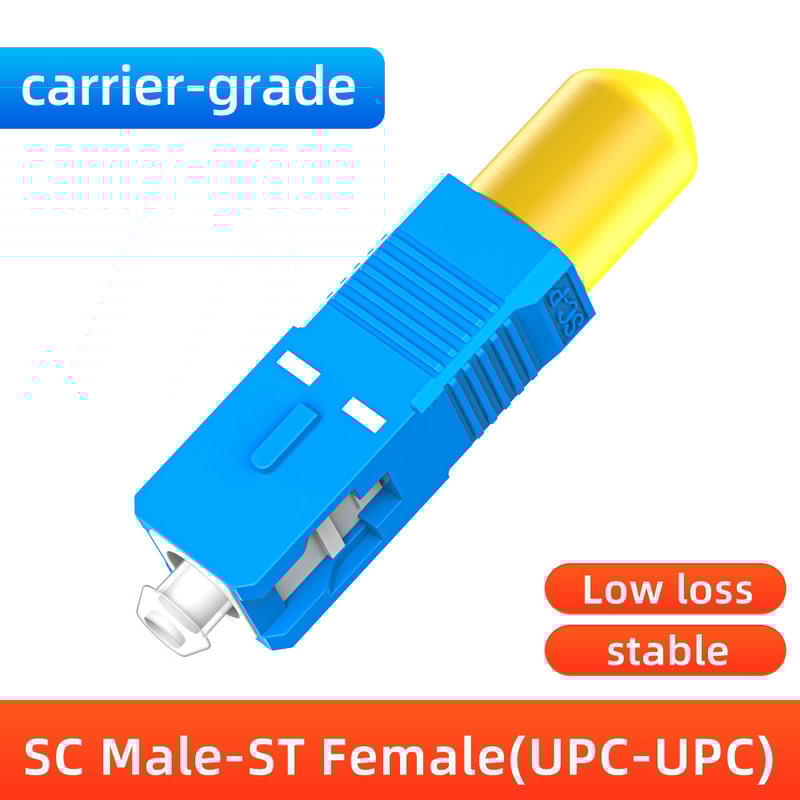Fiber Optic Connector Male To Female Adapter For FTTH Visual Fault Locator And Optical Power Meter 10