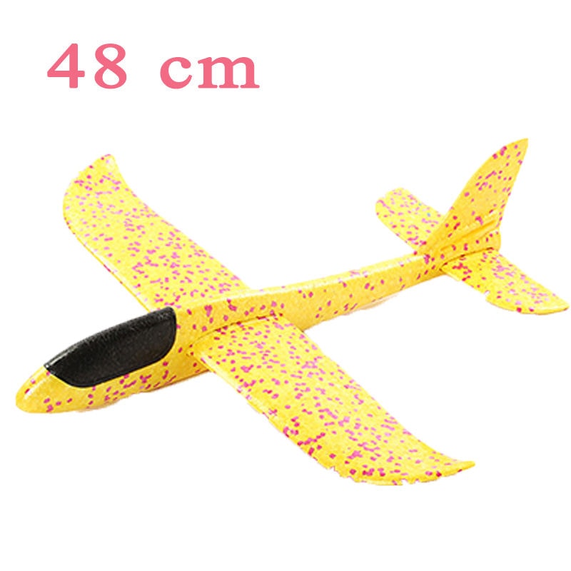 EVA Foam Glider Aircraft Toy For Kids Hand Throw Flight Airplane DIY Model Toy Fun Gift For Childre 4