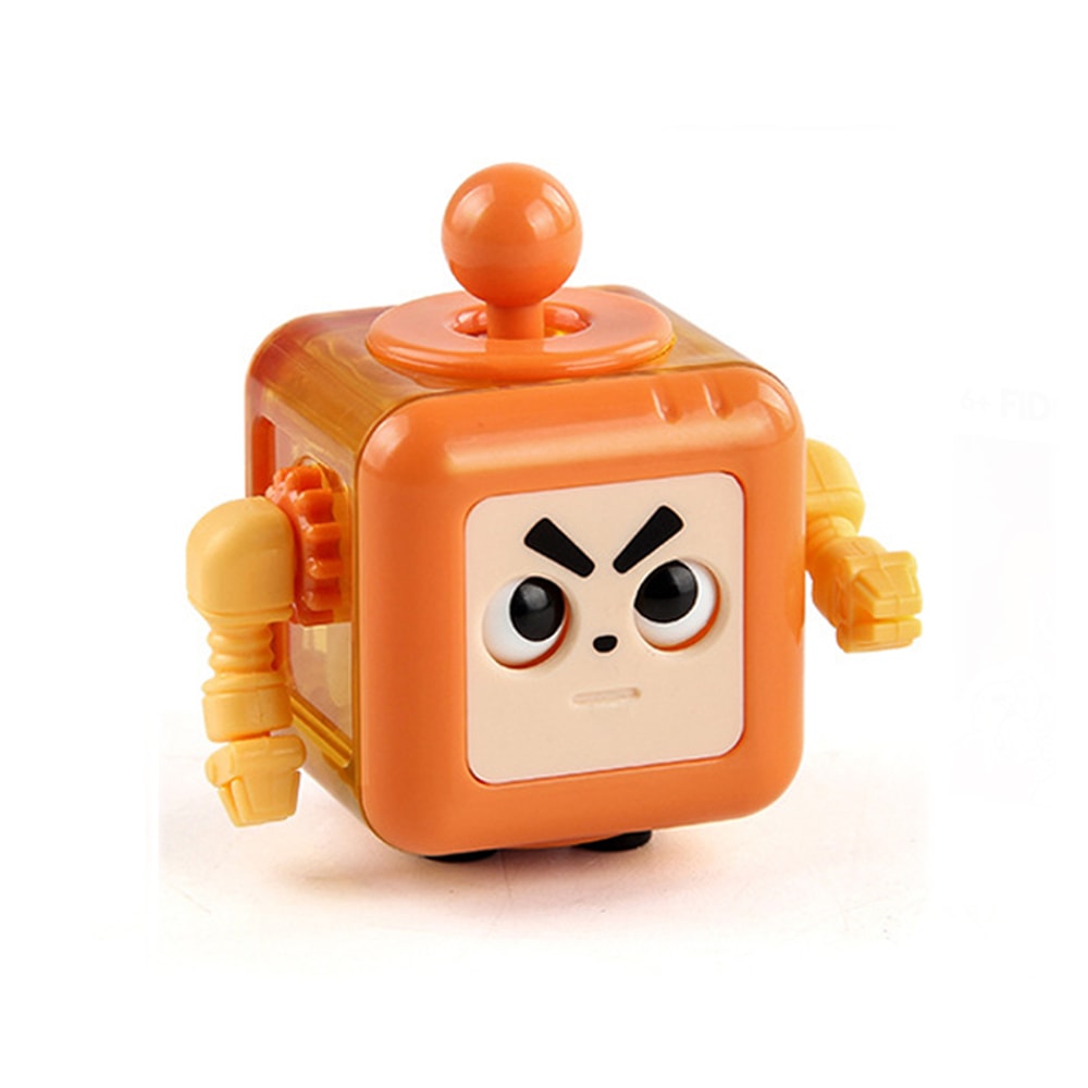 Rainbow Stress Relief Cube Sided Fidget Toy For Anxiety ADHD Autism OCD Sensory Desk Toy For Kids 12