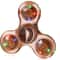 Crystal Luminous LED Light Fidget Spinner Glow In The Dark Stress Relief Toy For Kids 4