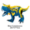 Jurassic Dinosaur World Building Blocks Set TRex Triceratops Indominus Rex Velociraptor Model 3