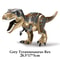 Jurassic Dinosaur World Building Blocks Set TRex Triceratops Indominus Rex Velociraptor Model 4