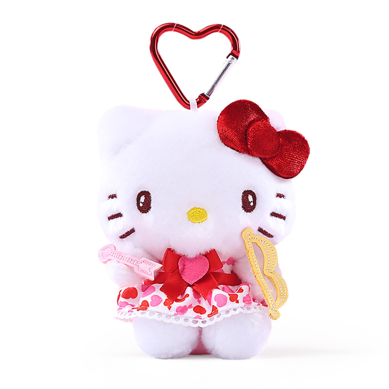 Authentic Sanrio Hello Kitty Kuromi Plush Doll Keychain Cute Christmas Gift Pendant 8