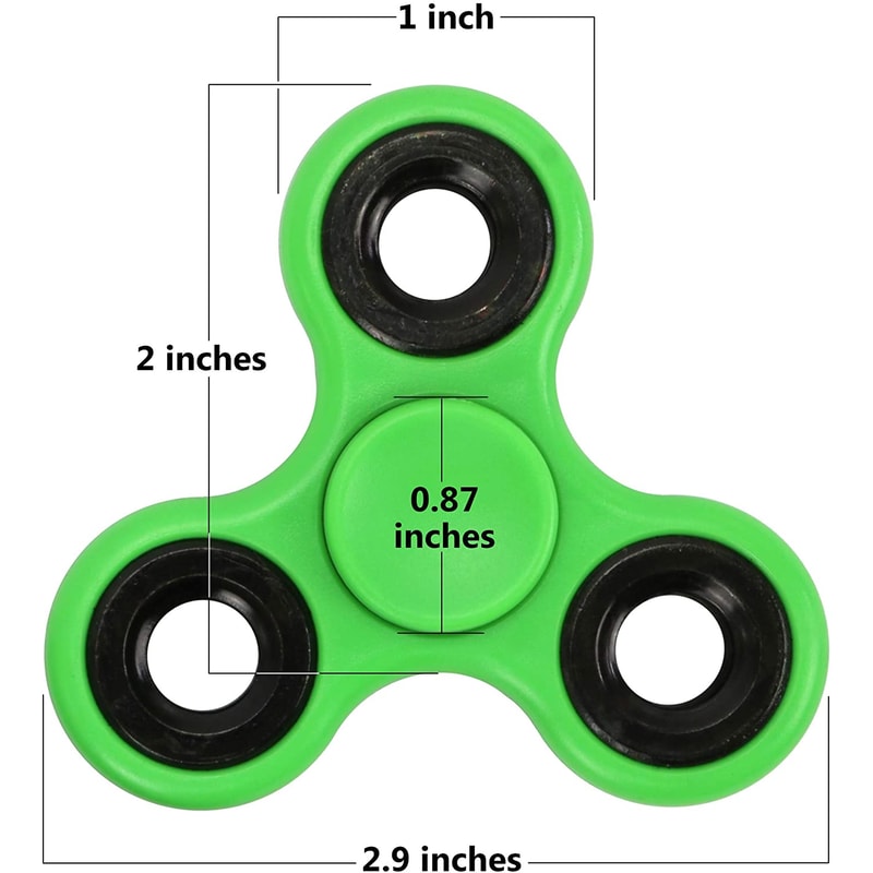 Fidget Spinner For Autism ADHD AntiStress TriSpinner HighQuality EDC Toy For Adults And Kids 2