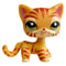 Rare Pet Toy Mini Stands Short Hair Kitten Collectible Bobblehead Figure Original LPS Inspired Toy 3