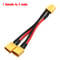 Parallel Battery Connector Y Splitter Dual Extension Silicone Wire for RC Battery ESC