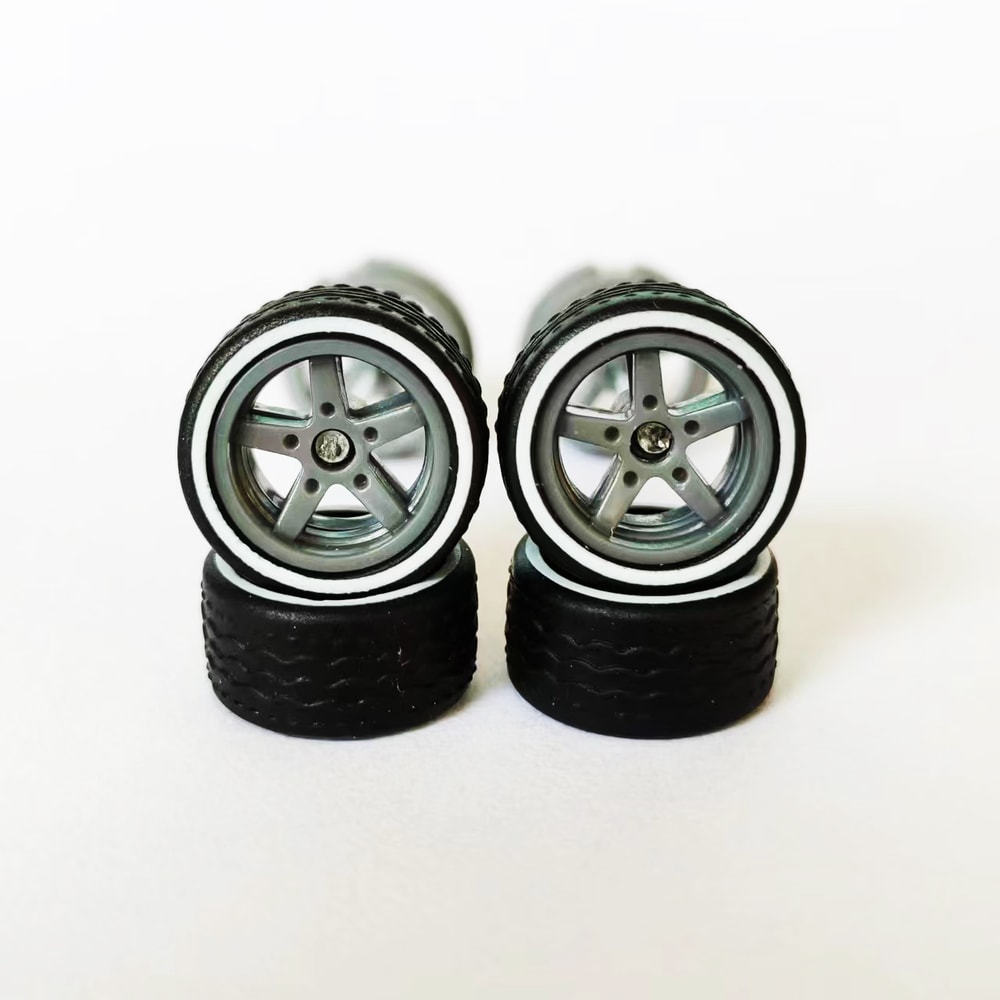 Model Car Wheels With Removable Rubber Tires Compatible With Hot Wheel Matchbox And Dome Diecast Ca 5