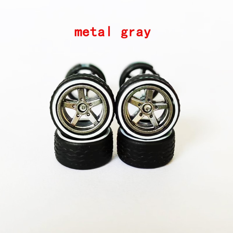 Model Car Wheels With Removable Rubber Tires Compatible With Hot Wheel Matchbox And Dome Diecast Ca 7