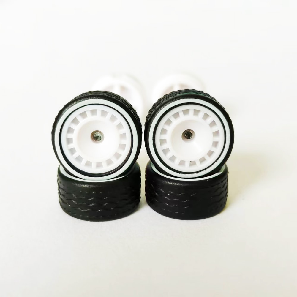 Model Car Wheels With Removable Rubber Tires Compatible With Hot Wheel Matchbox And Dome Diecast Ca 8