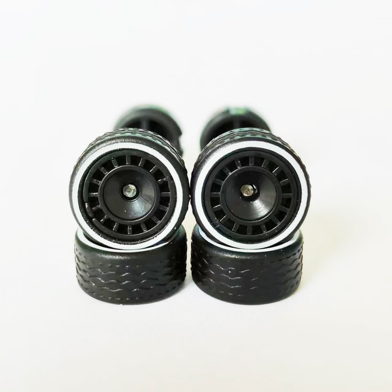Model Car Wheels With Removable Rubber Tires Compatible With Hot Wheel Matchbox And Dome Diecast Ca 10