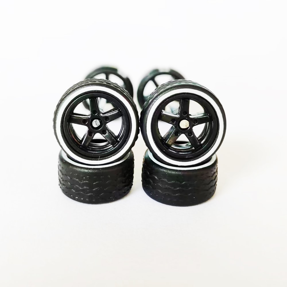 Model Car Wheels With Removable Rubber Tires Compatible With Hot Wheel Matchbox And Dome Diecast Ca 11