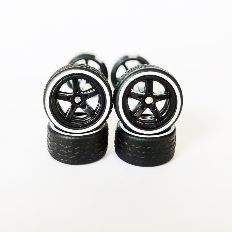 Model Car Wheels With Removable Rubber Tires Compatible With Hot Wheel Matchbox And Dome Diecast Ca 11