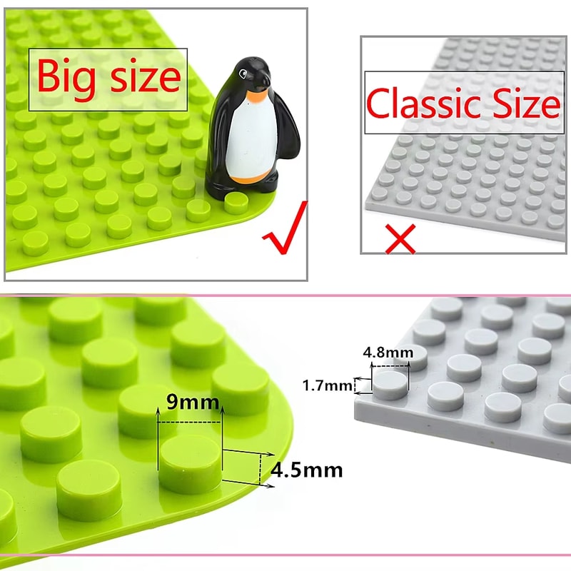 Big Size Figures Building Block Doll Family Set Compatible With Duplo Blocks Perfect For Kids Creat 1