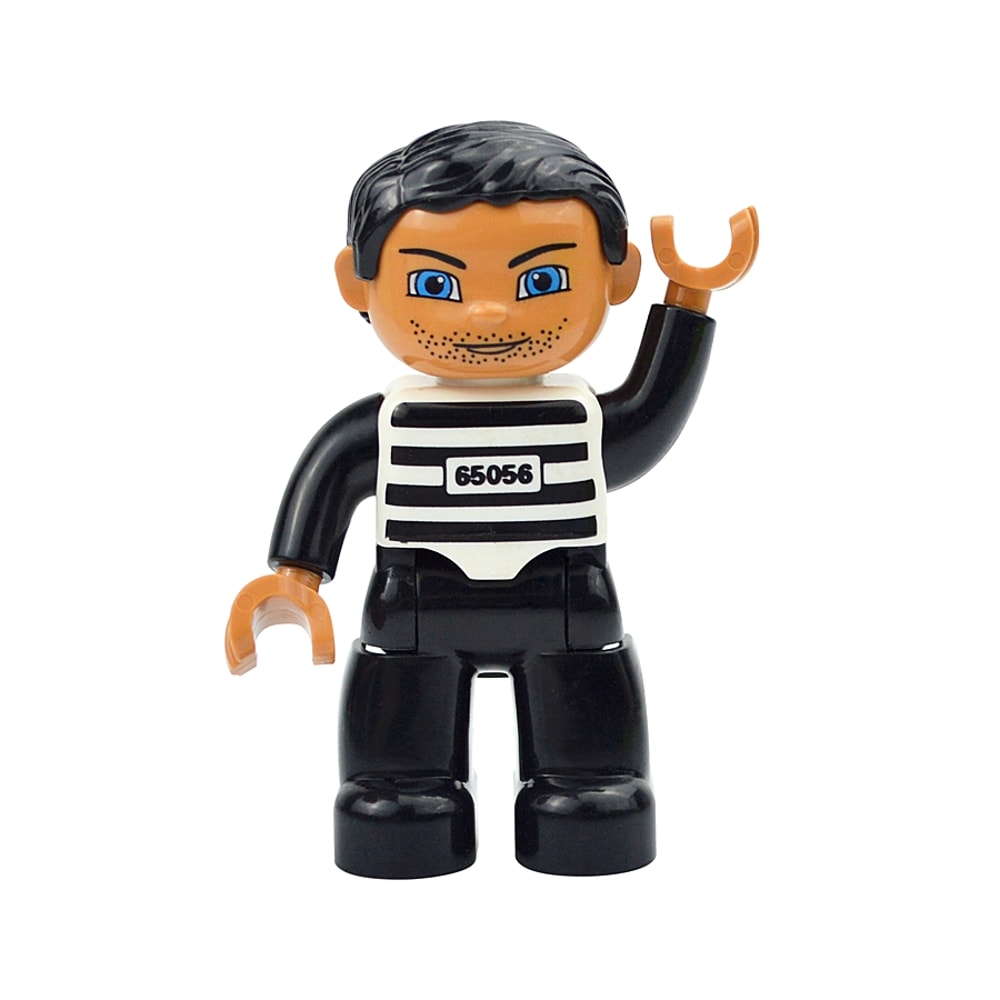 Big Size Figures Building Block Doll Family Set Compatible With Duplo Blocks Perfect For Kids Creat 12