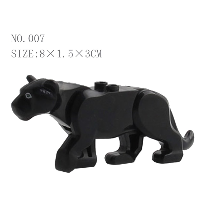 Animal Building Blocks Set For Kids Crocodile Leopard Educational Bricks 3