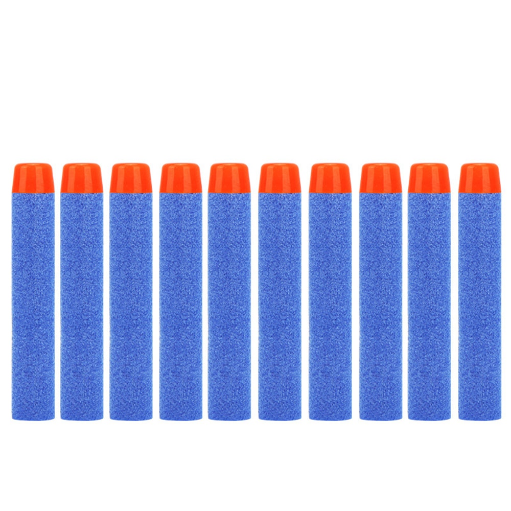 Blue Round Head Foam Refill Darts For Nerf NStrike Elite Blasters 2