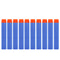 Blue Round Head Foam Refill Darts For Nerf NStrike Elite Blasters 2