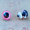3D Plastic Glitter Safety Eyes For Crochet Toys Amigurumi Mixed Sizes For Doll Making DIY Craft Su 7