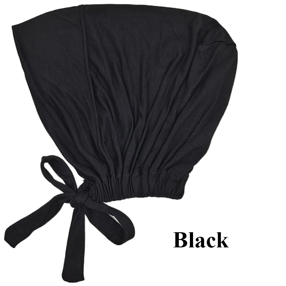 Soft Modal Muslim Turban Hat Comfortable Inner Hijab Cap For Women 4