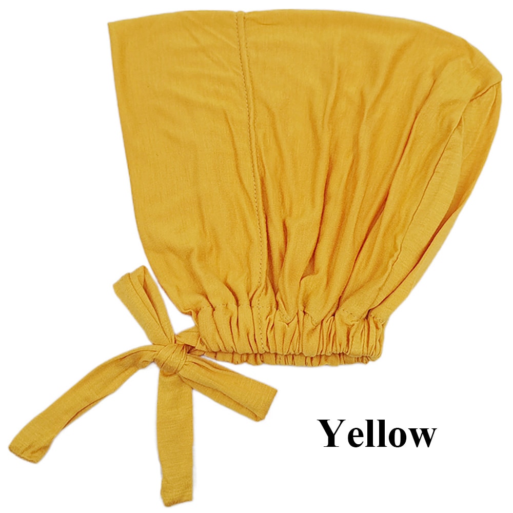 Soft Modal Muslim Turban Hat Comfortable Inner Hijab Cap For Women 9