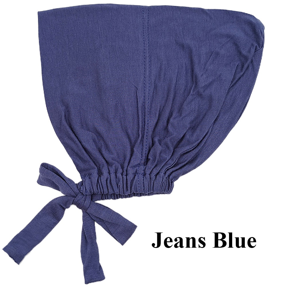 Soft Modal Muslim Turban Hat Comfortable Inner Hijab Cap For Women 10