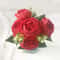 Rose Silk Peony Artificial Flower Bouquet Large Heads Buds Elegant Fake Flowers For Home Wedding 5