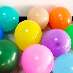 matte latex balloons perfect for birthday, christmas, and wedding decorations