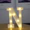 Alphabet LED Light Lamp Luminous Night Light For Home Wedding Birthday And Party Decor 15