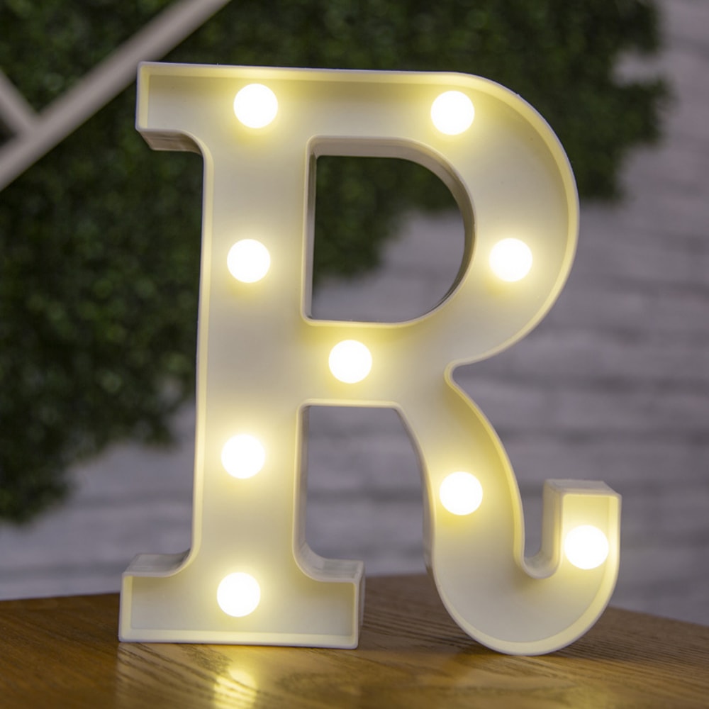 Alphabet LED Light Lamp Luminous Night Light For Home Wedding Birthday And Party Decor 19