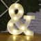 Alphabet LED Light Lamp Luminous Night Light for Home, Wedding, Birthday, and Party Decor